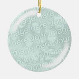 Añadir tu ornamento de cristal fotográfico