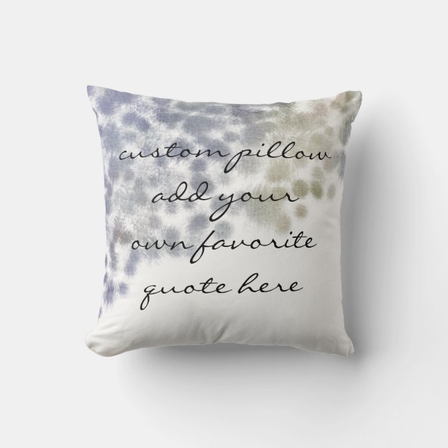 añadir tu propia almohada de presupuesto para la d (Anverso)