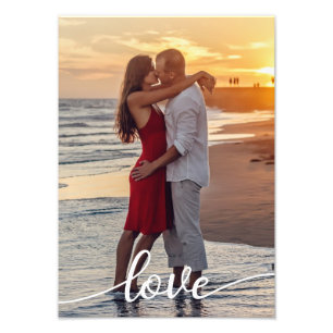 Añadir tu propia ampliación romántica de fotos de 