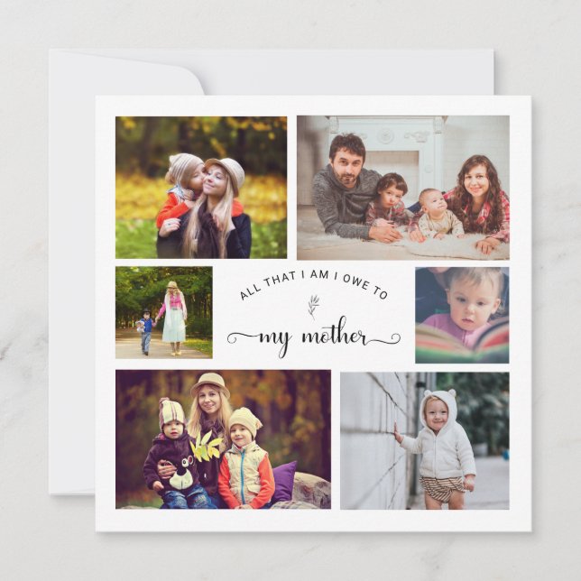 Añadir tu propia cita madre madre mejor madre Coll (Anverso)