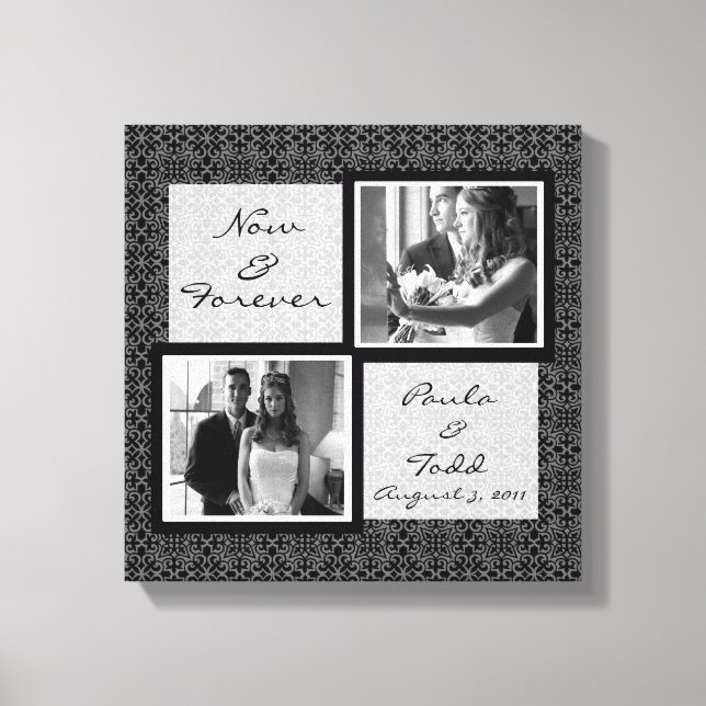 Añadir tu propia foto Boda Lienzo envuelto (Anverso)