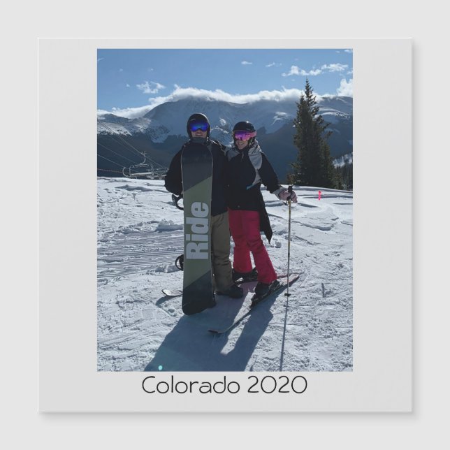 Añadir tu propia tarjeta magnética de fotos (Anverso)