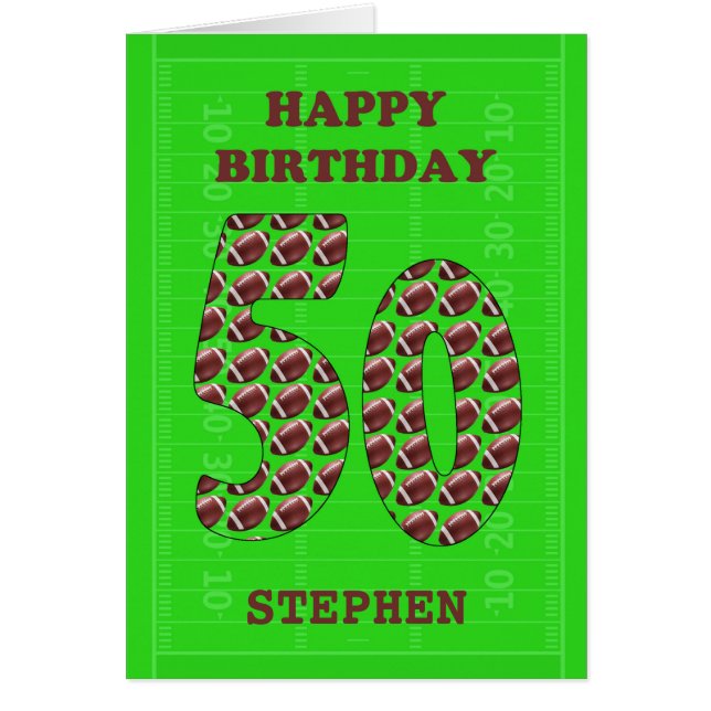 Añadir un nombre a las bolas de fútbol de cumpleañ (Frente)