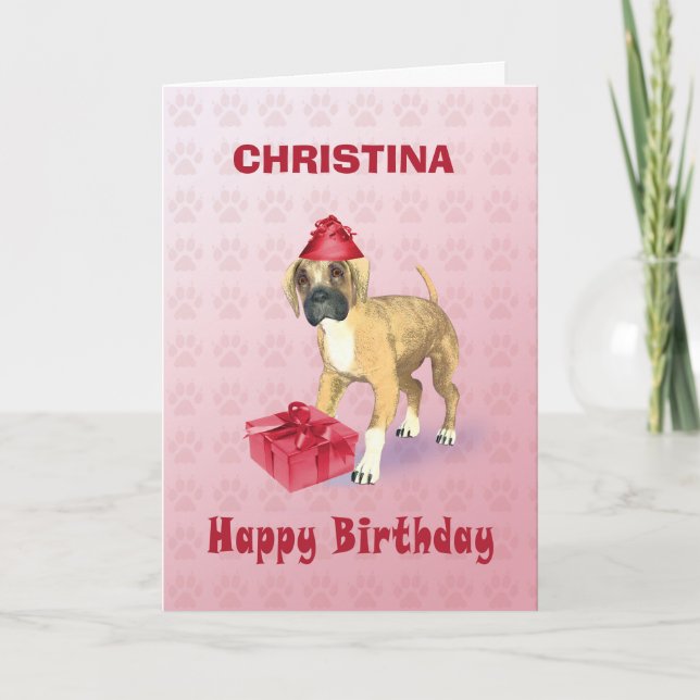 Añadir un nombre a una tarjeta de cumpleaños con u (Anverso)