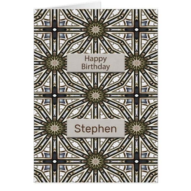 Añadir un nombre Cumpleaños Resumen Diseño de Mand (Frente)