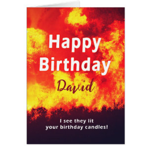 Añadir un nombre Humor de Velas de Fuego Forestal 