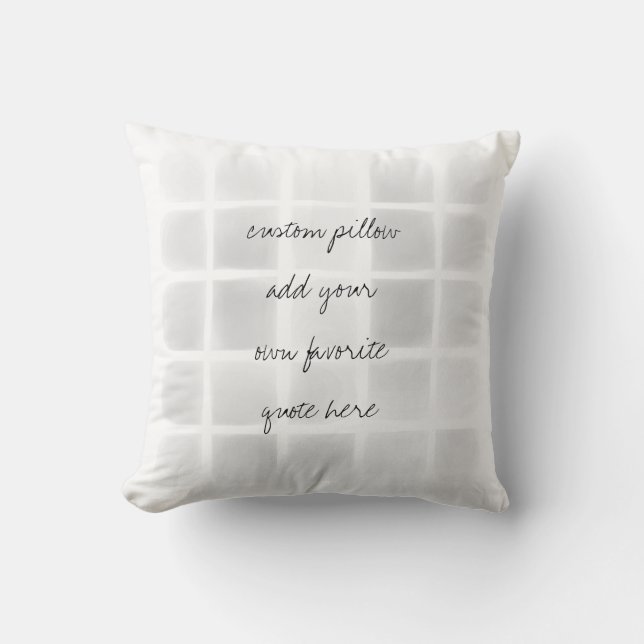 añadir una almohada color agua personalizado decor (Anverso)