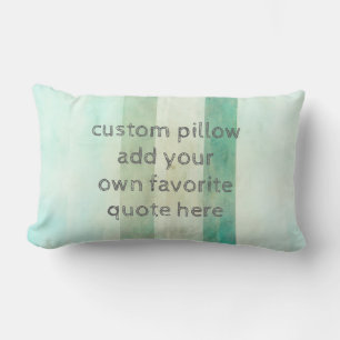 añadir una almohada de comillas para la decoración