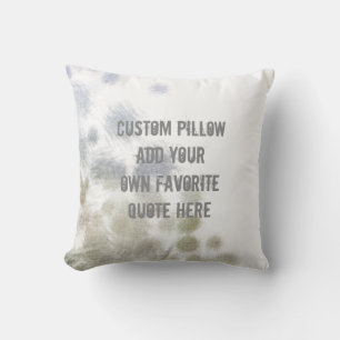 añadir una almohada de comillas para la decoración