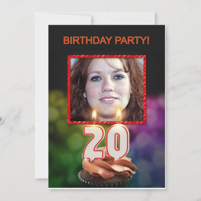 Añadir una imagen, 20ª invitación a la fiesta de c (Anverso)