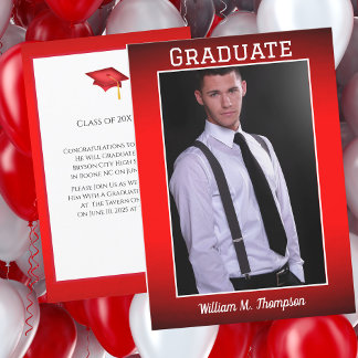 Añadir una invitación a la fiesta de graduación de