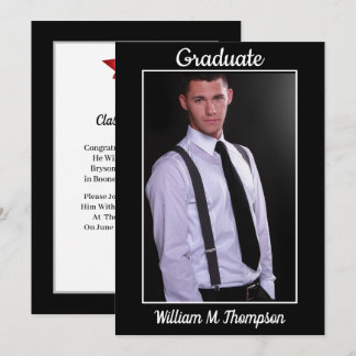 Añadir una invitación a la fiesta de graduación de