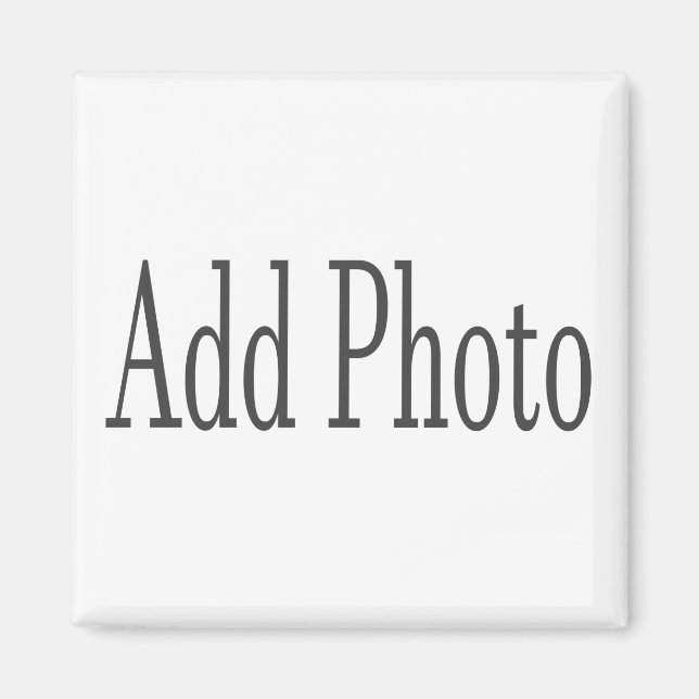 Añadir una ronda de fotos o un imán cuadrado (Frente)