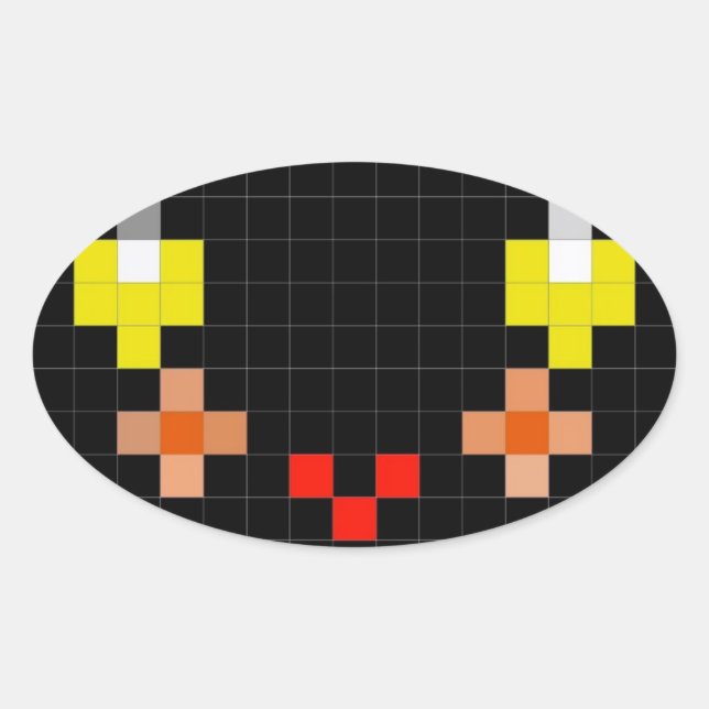 Añadir una sonrisa extra a este pegatina con una s (Anverso)