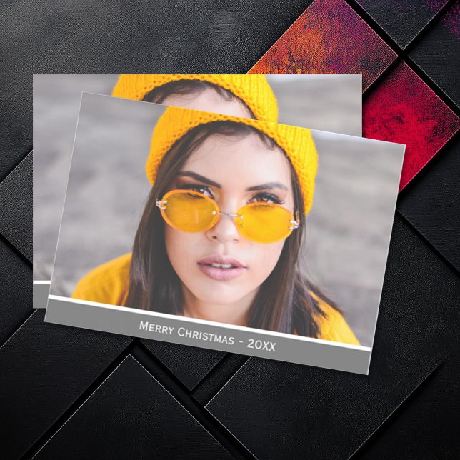 Añadir una tarjeta magnética de Personalizado navi (Add Photo Merry Christmas Magnetic Card (multiple shown))