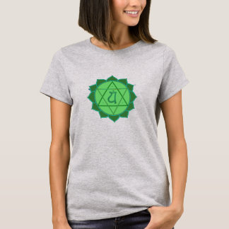 Anahata Chakra Damas queman camiseta