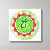 Anahata chakra Decoración de la pared central del