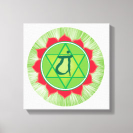 Anahata chakra Decoración de la pared central del 