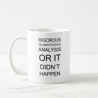 Análisis cuantitativo riguroso - blanco taza de 11