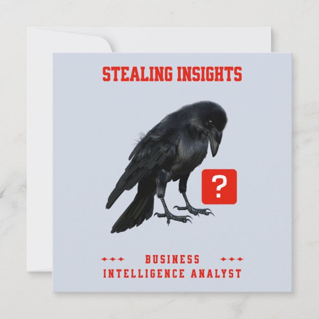Analista de Inteligencia Comercial Crow (Anverso)