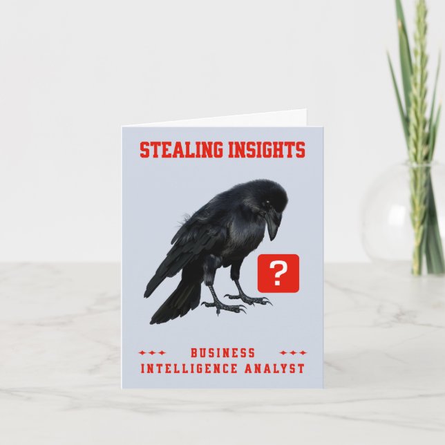Analista de Inteligencia Empresarial de Crow (Anverso)