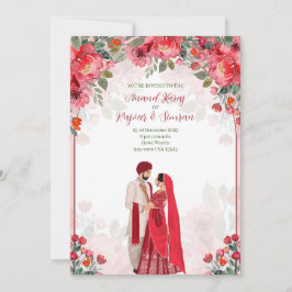 Anand Karaj Invita, invitación a la boda sij