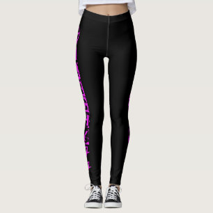 Anarquía 77 (PINK) Leggings