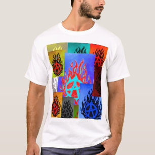 Anarquía-Nueva camiseta Logotipo-Total de la