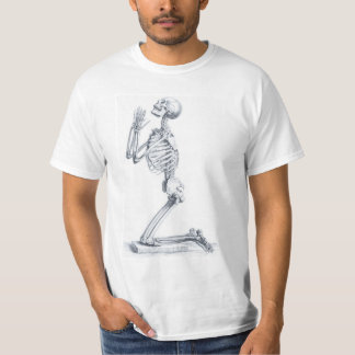 Anatomía de la camiseta de los huesos