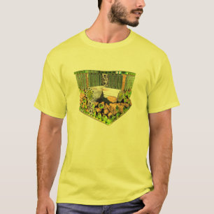 Anatomía de una camiseta de la hoja de la planta
