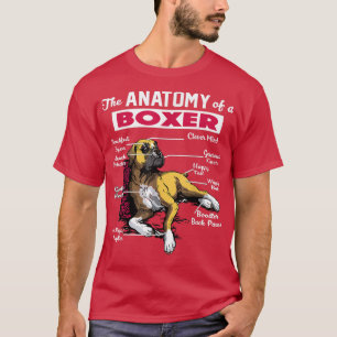 Anatomía de una camiseta de perro de Boer Graciosa