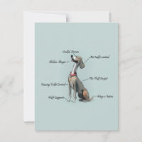 Anatomía de una tarjeta de cumpleaños de perro
