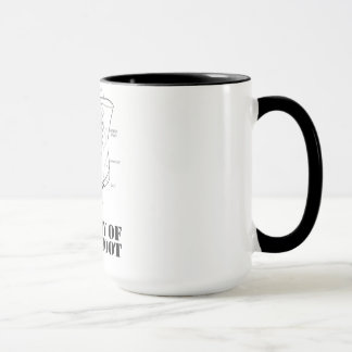 Anatomía de una taza de café de la bota del salto
