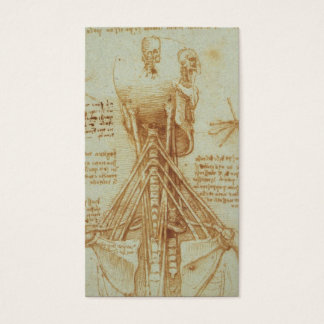 Anatomía del cuello por Leonardo Da Vinci c. 1515
