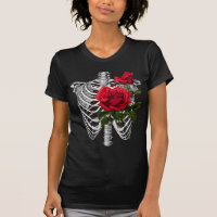 Anatomía vintage | Costillas con camiseta florida