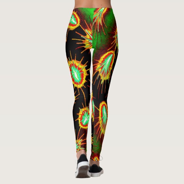 Anatomy Leggings – Surreal Psychedelic Body Art (Reverso)