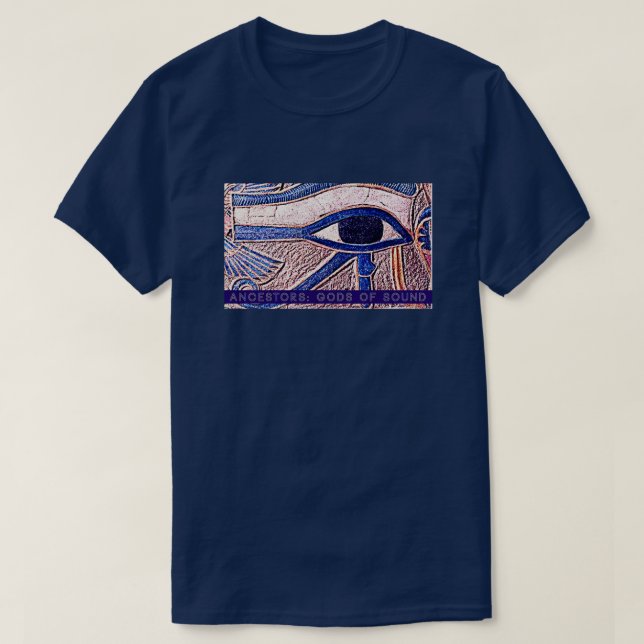 ANCESTROS: Dioses del sonido - Ojo de la camiseta  (Diseño del anverso)