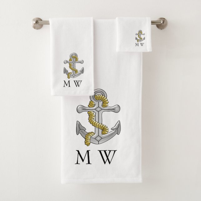 Anchor Design Monogrammed (In situ)
