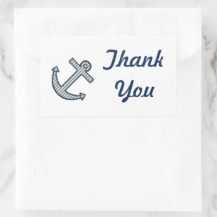 Anchor Gracias Pegatinas