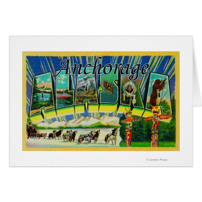 Anchorage, Alaska - Escenas de letras grandes (Anverso (Horizontal))