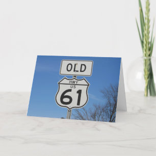 "Anciana HWY US 61", mejor tarjeta #1