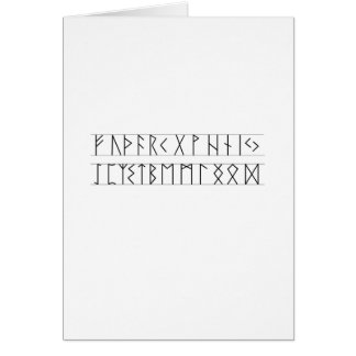 Anciano Futhark de las runas