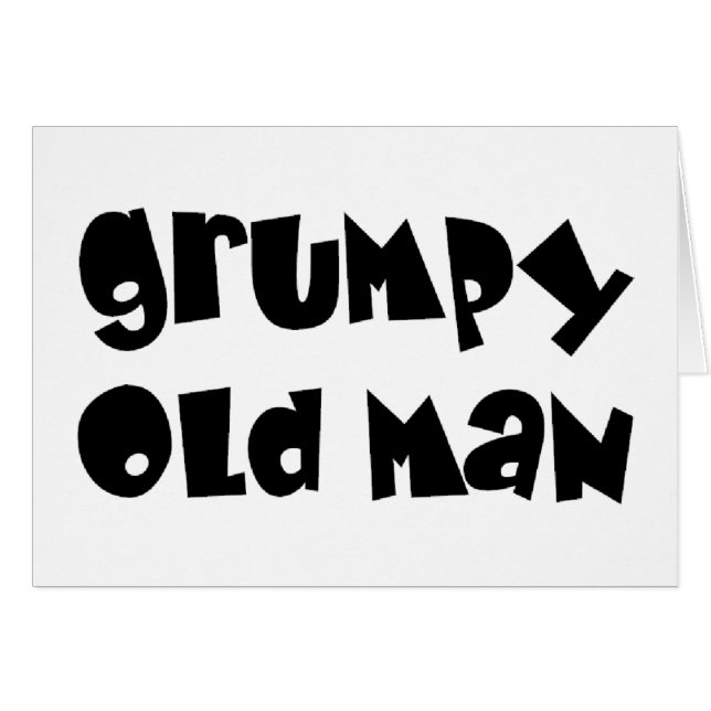 anciano gruñón (Anverso (Horizontal))