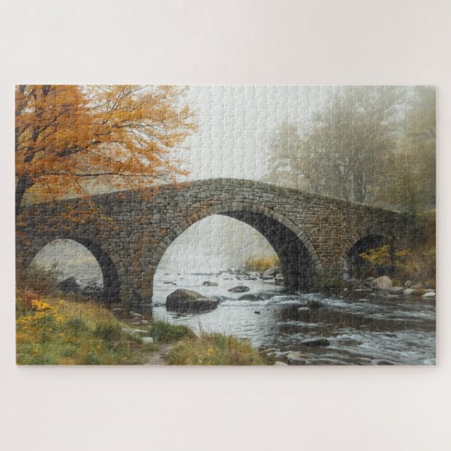 Ancient Highland Stone Bridge Jigsaw Puzzle (Horizontal)