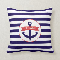 Ancla + Almohada de las rayas