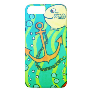 Ancla bajo el mar iphone 8 funda
