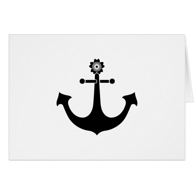 Ancla de la marina (Anverso (Horizontal))