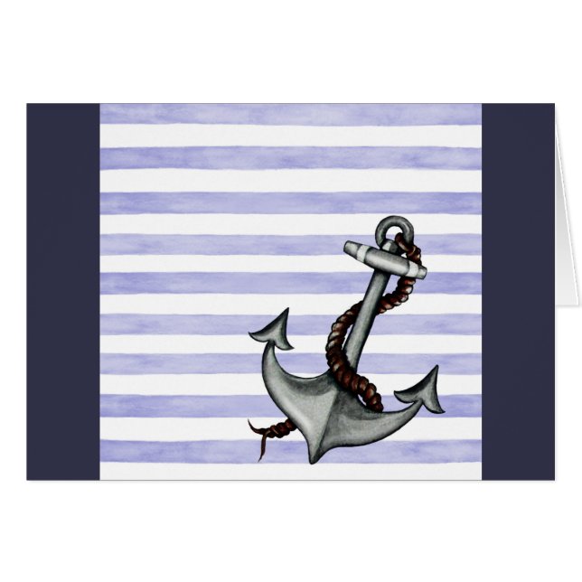 Ancla del barco náutico (Anverso (Horizontal))