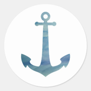 Ancla Fiesta del Océano Náutico Gracias Pegatinas