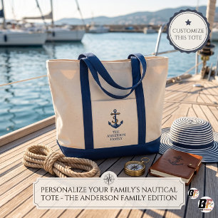 Ancla Náutica Clásica Bolsa de Barco Personalizada